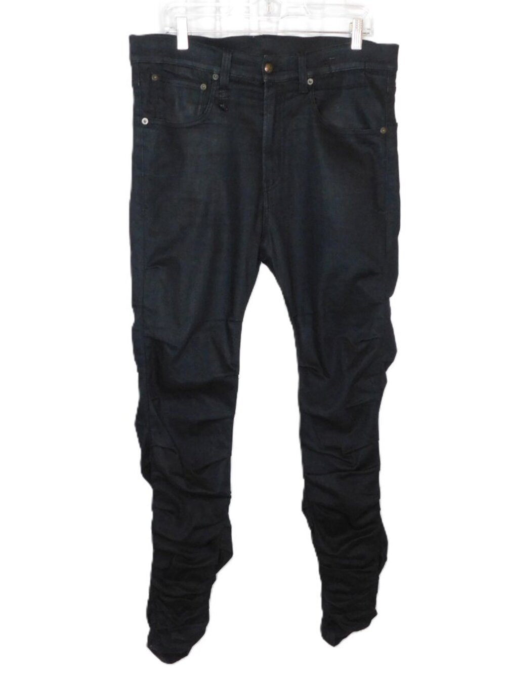 R13 Black Skywalker Skinny Jeans | Ruched Legs | Punk Emo | VGUC | 34